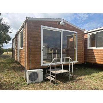 Shelbox Típusú mobilház 8m x 4m + Terasz